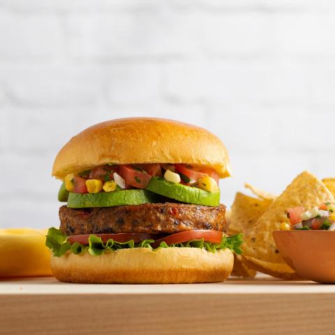 ULTIMATE SOUTHWEST BLACK BEAN BURGER