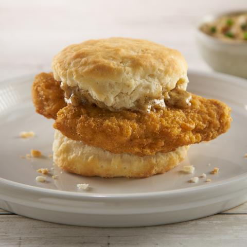 SWEET & SMOKY BUTTER BISCUIT FEATURING GARDEIN® PLANT-BASED CHICK'N