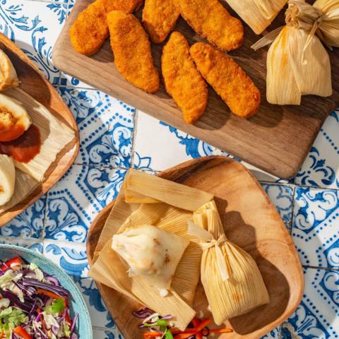 PLANT-BASED CHICK'N TAMALES