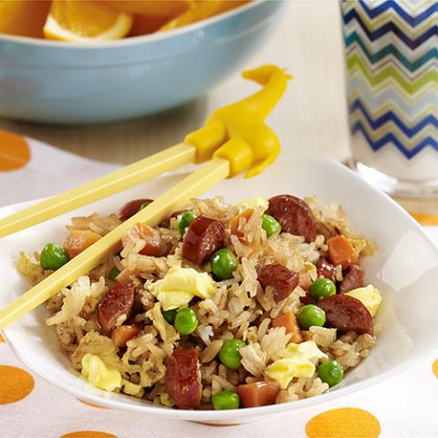HOT DOG FRIED RICE