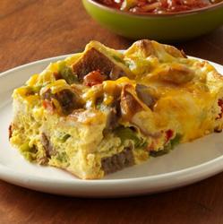 GLUTEN FREE TEX-MEX BAGEL BAKE 