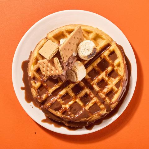 CAMPFIRE "S'MORES" WAFFLES