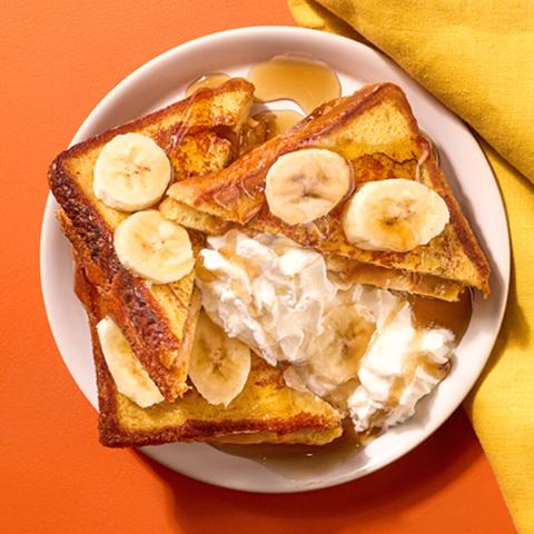 PEANUT BUTTER BANANA STUFFED FRENCH TOAST