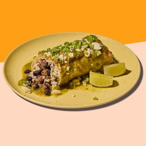 GREEN CHILE SMOTHERED BURRITO