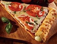 STUFFED CRUST MARGHERITA STYLE PIZZA