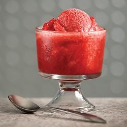 STRAWBERRY GINGER GRANITA
