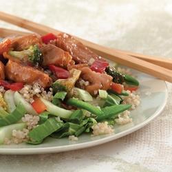 CHICKEN TERIYAKI AND QUINOA
