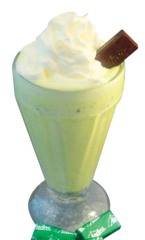 "ANDES" CREME DE MENTHE SHAKE