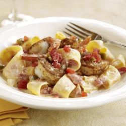 BLACKENED SHRIMP PAPPARDELLE