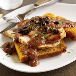 GREEN CHILE CHICKEN OPEN SANDWICH