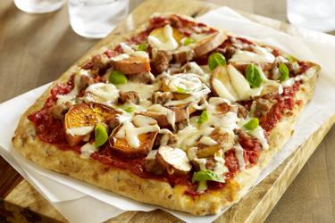 FIERY TURKEY FLATBREAD