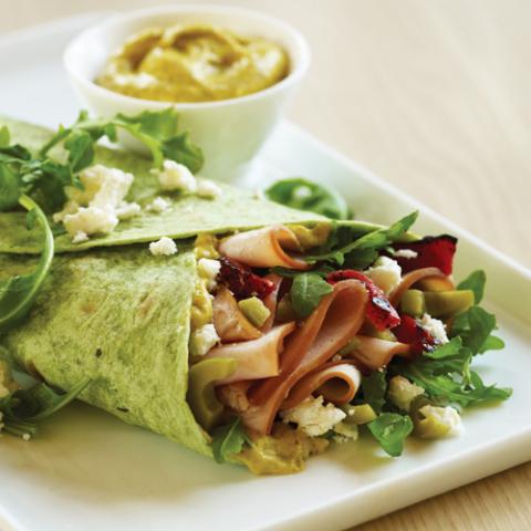 NOT YOUR AVERAGE TURKEY WRAP