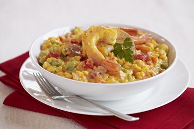 CREAMY QUESO JAMBALAYA