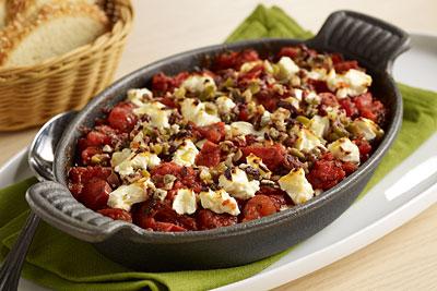 BAKED TOMATO FETA CHEESE