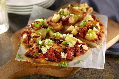 ZESTY SHRIMP FLATBREAD
