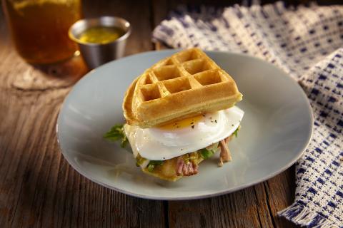 SOUTHWESTERN WAFFLE STACK