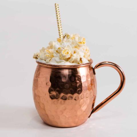 KETTLE CORN SPIKED CARAMEL APPLE CIDER