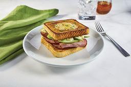 COUNTRY EGG IN A HOLE SANDWICH