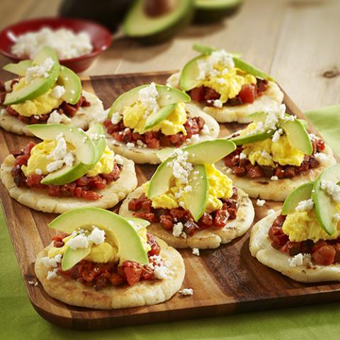 SPANISH CHORIZO AREPAS 