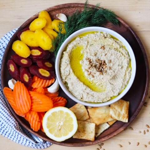 SUNFLOWER SEED HUMMUS DIP