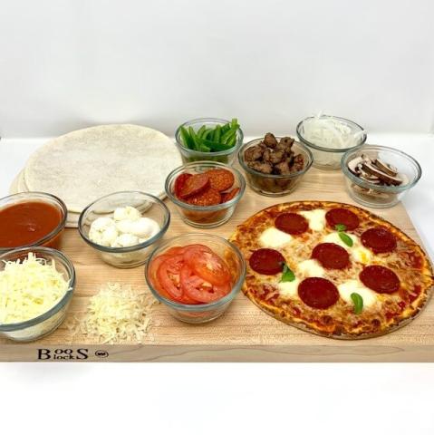 BUILD YOUR OWN PIZZA BAR