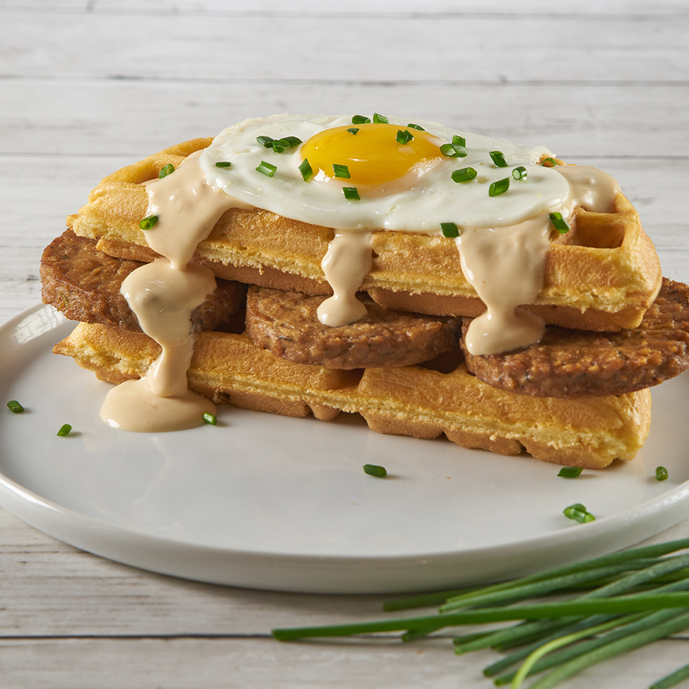 PLANT-BASED WAFFLE MADAME