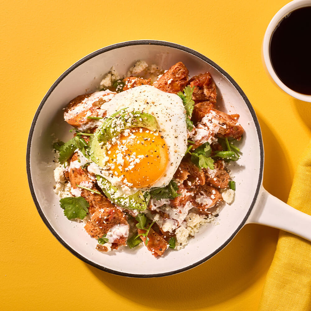 GREEN CHILAQUILES