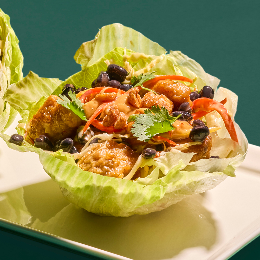 SESAME CHICKEN LETTUCE CUPS